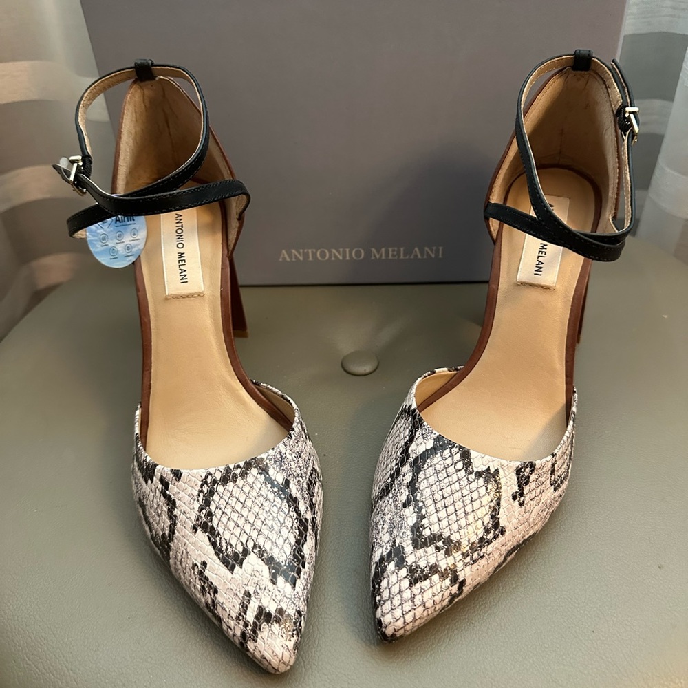 Antonio Melani Snakeskin Heels